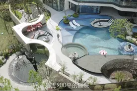 重庆7000w豪宅火了！泳池大过篮球场，网友惊叹：性价比真高图片