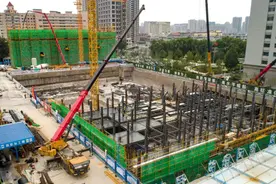 车往哪儿停？请上楼！探秘我省最大的现代立体停车场建设工地图片