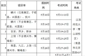 江西高考体育类专业统考时间敲定 考前14天考生不得离赣图片