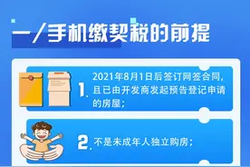 今天起，买新房，手机就能缴契税！图片