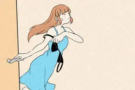 内衣就是女人夏天的酷刑！（漫画）图片
