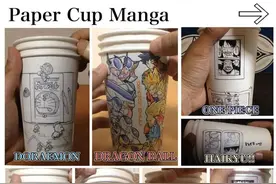 给这位大神纸杯，还你可动的二次元美少女，更神奇的陆续有来图片