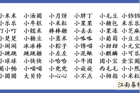 新潮的婴儿小名：取名新思路，500个宝宝小名大全图片