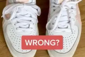 鞋带经常松绑？网友教正确绑带方法图片
