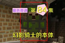 我的世界阿阳暮色奇遇84：幻影骑士本体是亡灵？我这个附魔专克它视频封面