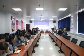 西南大学出版社社长张发钧到洛阳科技职业学院考察交流图片