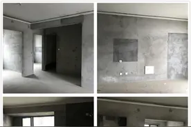 从毛坯到现在家具进场，半包10万全屋的柜子打得值，整洁不易乱图片