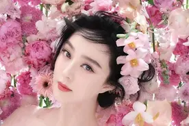 39岁范冰冰嫩得像小花！头上戴着花环美成花仙子，肌肤更白到发光图片