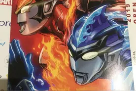 美漫画风的奥特曼：红超人和哥斯拉的画师所作 老师画怪兽有一手图片