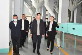 黄思光考察金沙河集团图片