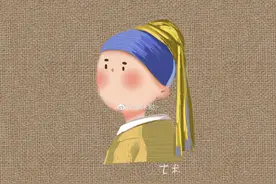 板绘 | 名画的Q版人物图片