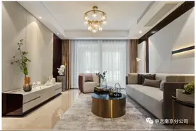 198m²大平层，现代轻奢的温馨美家图片