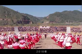 中国农民丰收节感人瞬间——安塞腰鼓图片