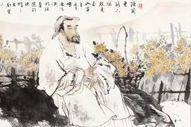 陶渊明的“不为五斗米折腰”，是性格使然。图片