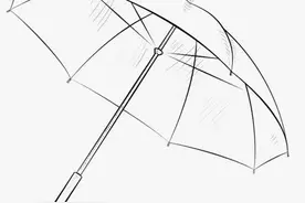 2020-07-04好看的简笔画---雨伞图片