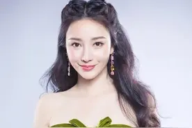 柳岩美得有韵味，穿绿色裙子像是“美丽的精灵”，网友：天仙下凡图片