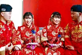 双胞胎姐妹嫁给了双胞胎兄弟，各自生下孩子以后，两家人哭笑不得图片
