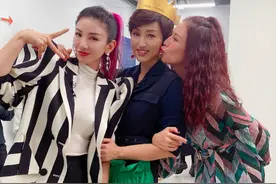 好闺蜜！蔡少芬为陈法蓉准备蛋糕庆生，合照不输小20多岁美女图片