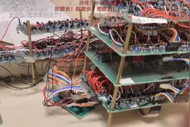 手工焊接，二进制写码，B站Up主手搓CPU爆火出圈图片