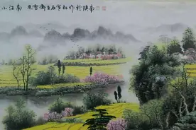 新特奇绝 自成一家——品读石寒松的山水画图片