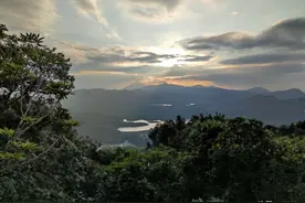 徒步深圳远足径马峦山，落日这么美，你不来看看吗？图片
