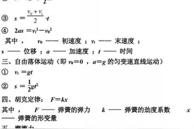 高中[物化生]公式/定理大汇总图片
