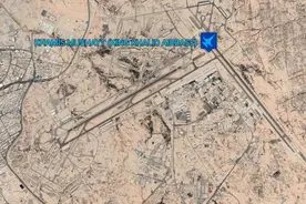 也门胡塞武装声称袭击沙特空军基地图片