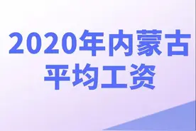 2020内蒙古平均工资出炉，你达标了吗？图片