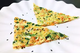 早餐不发愁，鸡蛋红肠加蔬菜，5分钟懒人早餐，嫩滑入味图片