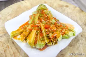 茄子还能这样吃？厨师长教你用糖醋浇茄子，酸甜可口的家常开胃菜图片
