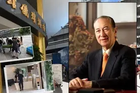 赌王丧礼仨太太憔悴现身，何猷君带儿子首度现身，眼睛大长相可爱图片