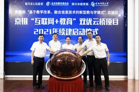 京银“互联网+教育”双优云桥项目2021年续建启动仪式圆满举行图片