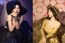 有种裤子叫柳岩的连体裤，104斤身材曼妙不显胖，她真的很会挑图片