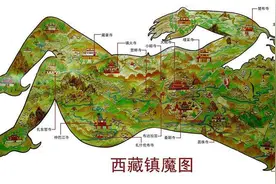 文成公主推演西藏地形犹如魔女，那震慑魔女的寺庙都建在哪里？图片
