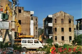 醴陵市玉瓷路棚户区改造项目安置区地块顺利清零图片