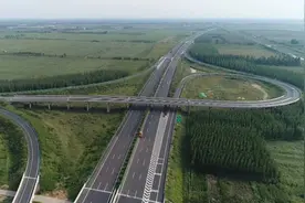 济乐高速南延线通车，商河40分钟到达济南图片