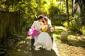 婚礼纪实，提前彩彩排图片