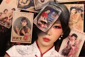 她在身上画画，画作给人一种错觉感，还吸引63万粉，我都看呆了图片