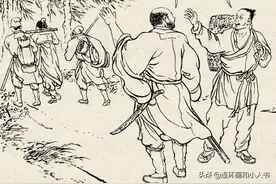 连环画水浒传38：林冲说了倒拔垂杨柳之事，两个差人才知鲁智深图片