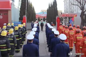 泽州县消防救援队伍改制转隶两周年行稳致远图片