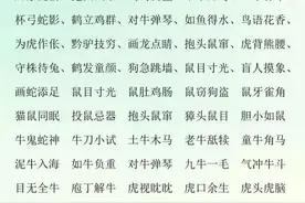 太绝了！这份成语分类大全，比字典还要好，背熟了写作不再词穷图片