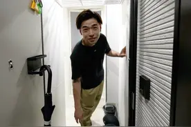 日本80后小哥住9㎡蜗居，在巴掌大的空间里生活1年，网友：也是服图片