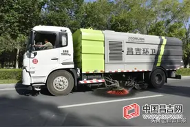 昌吉市城市环卫事业实现机械化图片