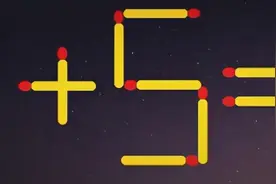 面试官：2+5=5，移动一根火柴使等式成立？女子机智回答图片