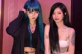 网红曝光都美竹背后的刘某迢，身份疑为理发师，父亲脑梗花费百万图片