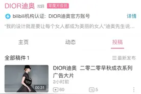 继150余个奢侈品牌进驻天猫，Dior成为首个入驻哔哩哔哩的奢侈品牌图片