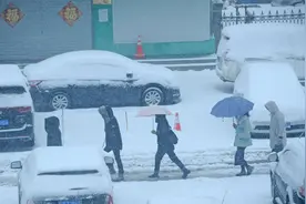这场春雪挺猛，明起气温反弹图片