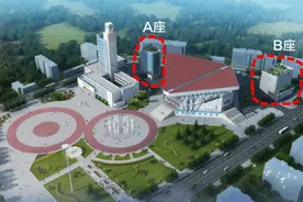 六堰人民广场拟建立体停车场 两块用地规划停车位366个图片