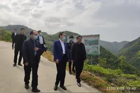 安康市检察院党组副书记、副检察长罗善斌到白河县调研督导园区产业发展和脱贫攻坚工作图片