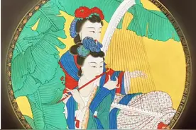 有情风万里卷潮来图片